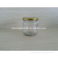240ml round shape glass honey jar